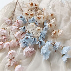 Decorazioni per soffitto PT-1032 Long Branch con fiori <span class=keywords><strong>viola</strong></span> e oro per matrimoni e feste - Product Image 4