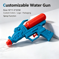 Mainan senjata anak-anak mainan Mini semprotan air Blaster untuk anak-anak musim panas kolam pantai bak mandi hadiah promosi untuk anak-anak cara menjual