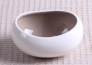 Juego de Vajilla de Porcelana Blanca de Alta Calidad, Estilo Francés, con Exterior Blanco e Interior Gris, Platos Principales Disponibles a Precios de Mayoreo - Product Image 6