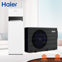 Pompe à chaleur air-eau domestique tout-en-un promotionnelle en acier inoxydable haute performance 85°C avec contrôle Wi-Fi pour la famille