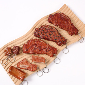 ของเล่นจำลองสเต็ก ของตกแต่งร้านอาหาร แม่เหล็กติดตู้เย็น เทคนิคการกลไกกึ่งอัตโนมัติ - Product Image 5