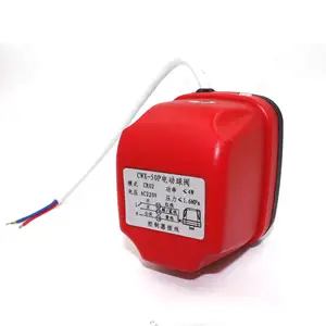 Katup Elektronik Motor 2 Arah 12V AC220V DN20 Katup Bola Kuningan Bermotor Aktuator Katup Mati Air Elektrik