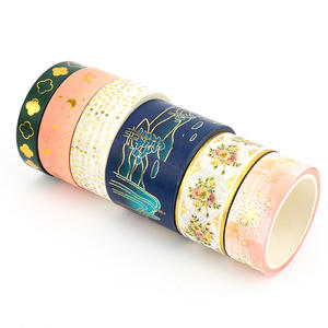 VOGRACE – ruban adhésif japonais washi imprimé avec logo, <span class=keywords><strong>dessin</strong></span> animé, personnalisé, bon marché, kawaii love washi, cadeau - Product Image 4
