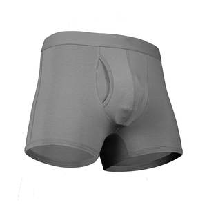 Caleçons Boxers Confortables CELINNE pour Hommes en Modal Respirant à Entrejambe Ouvert et Taille Mi-Haute avec Poche Séparée - Product Image 2