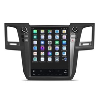 RoadNavi estilo Tesla Android 11 radio de coche para Toyota Fortuner Hilux 2012-2015 reproductor Multimedia de coche inalámbrico Carplay 4G