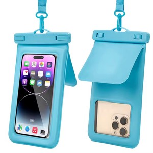 Étui étanche pour téléphone portable <span class=keywords><strong>en</strong></span> forme d'éponge, grande capacité, <span class=keywords><strong>sac</strong></span> étanche pour les sports <span class=keywords><strong>de</strong></span> <span class=keywords><strong>plage</strong></span> et les aventures aquatiques, pochette étanche pour téléphone portable - Product Image 2