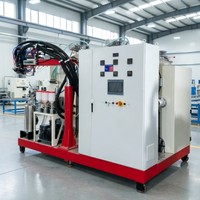 Machine de moulage à 3 composants pour polyuréthane, fabrication de rouleaux d'étanchéité, certifiée CE, vente chaude en Chine, directement de l'usine