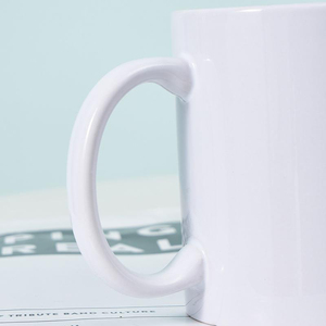 Sublimación logotipo personalizado impresión que cambia de color 11oz <span class=keywords><strong>tazas</strong></span> de café blancas simples Taza de cerámica mágica blanca para sublimar - Product Image 4