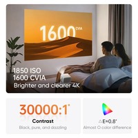 Projecteur intelligent JMGO N1S NANO 1080P FHD 460 ISO Lm 127 °   Projecteur de cinéma maison/extérieur Gimbal Google TV Dolby Vision
