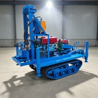 Petite plateforme de forage légère à couple élevé pour puits d'eau, avec une vitesse de forage rapide pour les puits agricoles