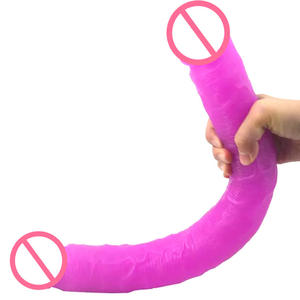 FAAK 18inch Juguetes sexuales super langer Doppelkopf <span class=keywords><strong>dildo</strong></span> beste lesbische Paare Sexspielzeug Doppel <span class=keywords><strong>dildo</strong></span> zum Verkauf - Product Image 4