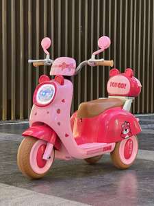 Новый дизайн, большой трехколесный электромобиль на пульте управления для детей, пластиковый, с зарядкой, для катания - Product Image 2