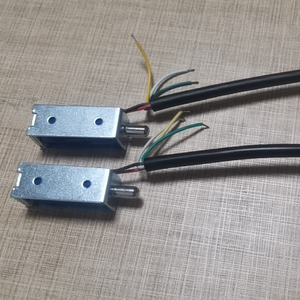 DC 12V manyetik mini solenoid itme ve çekme açık çerçeve electromagnet