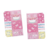 A8 M5 Mini Cartoon Cute Transparent Binder Accessoires Fashion Girl Heart PVC Budget Binder Enveloppes