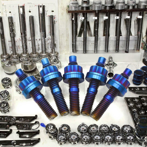 Kit de Pernos para Colector de Admisión y Escape de Titanio GR5 Anodizado, Perno de Cabeza Hexagonal, Longitud Personalizada para Fijación del Motor - Product Image 6