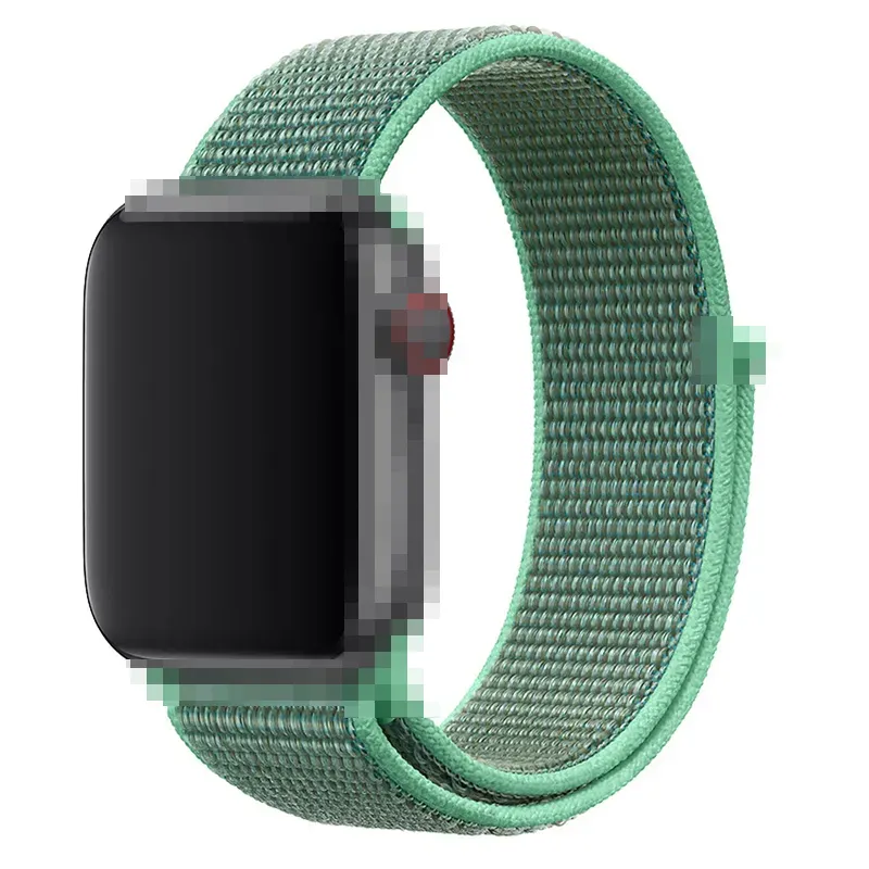 سوار ساعة ذكي نايلون رياضي بديل حلقة من القماش للتنفس + ألوان سوار ساعة لساعة Apple Ultra 9 8 7 6 5 4