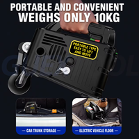 Portable sans fil télécommande électrique treuil traction bloc corde élévateur petite grue décoration maison grue élévateur outi