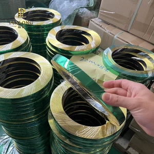 Pinlong đồ nội thất nhựa bảng cạnh dải dải cho sofa trang trí dải nhựa với keo Gol & Rose-Gold & bạc màu - Product Image 4