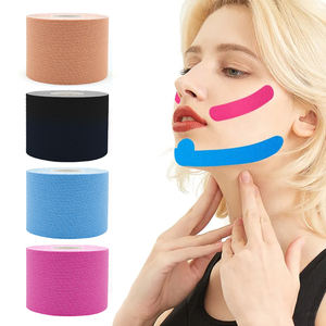 Bande adhésive pour le visage en coton hypoallergénique, bande de lifting pour le visage, relève la peau, patchs anti-âge pour le visage pour hommes et femmes - Product Image 2