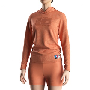 T-shirt à manches longues de pêche pour femme, séchage rapide, protection UPF, sublimation de qualité supérieure, idéal pour l'été - Product Image 5