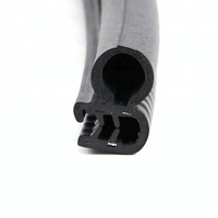 Burlete en U para bordes de coche, protector de goma con burbujas, sellador en forma de U, protección para coche, protector de borde de puerta de coche