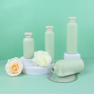 Confezione cosmetica Eco Friendly 200ml 280ml 400ml 500ml vuota HDPE bottiglia di colore verde smerigliato - Product Image 1
