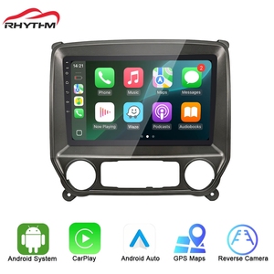 วิทยุติดรถยนต์ระบบแอนดรอยด์ขนาด 10 นิ้ว รองรับกล้องมองหลัง หน้าจอสัมผัส HD IPS วิทยุ FM WiFi สำหรับรถเชฟโรเลต ซิลเวอราโด ปี 2014-2018 และ GMC เซียร์รา - Product Image 1