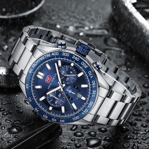 Reloj de Pulsera al por Mayor Mini Focus 0403, Cronógrafo de Acero Inoxidable Sólido para Hombre, Fecha Automática, 3 ATM, Relogio De Pulso - Product Image 6