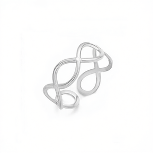 Anillo de Moda Amy Amy A3420 de Acero Inoxidable, Geométrico, Moderno, para Uso Diario, Joyería, Regalo para Mujer - Product Image 3