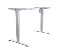 Cadre de bureau debout ergonomique à moteur unique pour bureau à domicile, bureau réglable en hauteur, table de bureau assis-debout