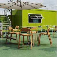 Chaise de conférence moderne en PP empilable et pliable en plastique pour la formation, les cafés, les bibliothèques et les événements