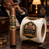 Étiquettes et bandes personnalisées pour cigares, solutions d'emballage de luxe OEM pour les marques de cigares