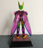 Figurine Manga de grande taille 42 cm, DRAGON BAII Cell, Super Saiyan à double tête, Figura PVC, figurine d'anime, jouets