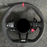Volant de voiture de style sportif pour Volkswagen Golf 7.5 GTI MK7 Polo GTS GTD GTE R Passat CC R Line en fibre de carbone