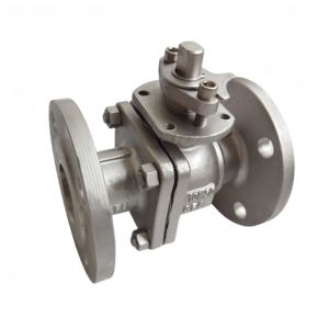 Válvula de bola forjada con bridas de acero al carbono de fábrica KHD JIS 304 Válvula de bola con bridas Ss - Product Image 1