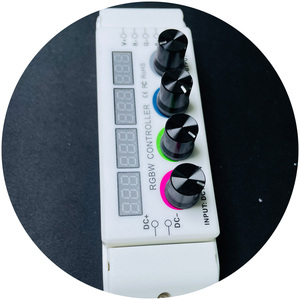 24V Knob 4 kênh <span class=keywords><strong>RF</strong></span> điều khiển 5050 RGBW <span class=keywords><strong>Led</strong></span> điều khiển DC12V RGBW 4CH điều khiển BC-354RF cho <span class=keywords><strong>LED</strong></span> Strip - Product Image 1