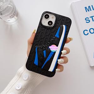 Étui de téléphone en silicone pour baskets de sport de luxe 3D imprimées en 3D pour <span class=keywords><strong>iPhone</strong></span> 17 Pro Max 16 15 14 13 12 <span class=keywords><strong>11</strong></span> - Product Image 4