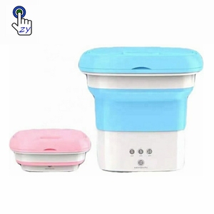 Mini <span class=keywords><strong>Machine</strong></span> à <span class=keywords><strong>laver</strong></span> électrique pliable Portable pour perruque, prix d'usine, prix bas, vente en gros - Product Image 1