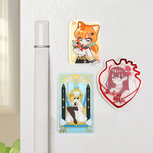 Imanes Acrílicos para Refrigerador al por Mayor, Impresión Índigo, Patrón Transparente Personalizado, Imanes Acrílicos para Refrigerador con Estampado en Relieve - Product Image 3