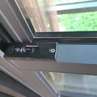 Ventanas Modernas de Aluminio de Una Sola Hoja con Deslizamiento Vertical sin Riel Inferior, Aislamiento Térmico para Apartamento