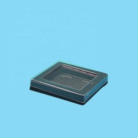 Plateau carré en plastique personnalisable pour le chocolat et le sucre pour l'emballage industriel alimentaire