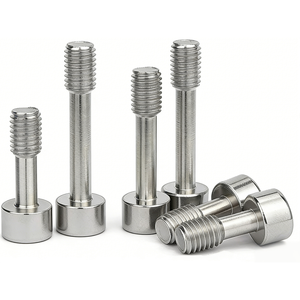 สกรูหัวหกเหลี่ยมแบบมีร่องล็อค คุณภาพสูง เกรด 304 สแตนเลสขัดเงา ขนาด M2-M6 เกลียวเครื่องจักร สำหรับงานโลหะ งานกลึง งานกัด - Product Image 3