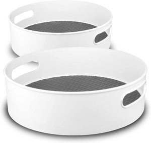Barato superventas 30cm <span class=keywords><strong>Lazy</strong></span> <span class=keywords><strong>Susan</strong></span> tocadiscos armario de cocina organizador de almacenamiento de alta calidad tocadiscos giratorio contenedor de almacenamiento - Product Image 3