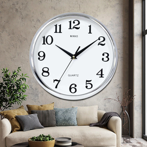 <span class=keywords><strong>Horloge</strong></span> murale en acrylique silencieuse à quartz électrique de style européen <span class=keywords><strong>moderne</strong></span> simple géométrique, cadeau <span class=keywords><strong>pas</strong></span> <span class=keywords><strong>cher</strong></span> pour le salon - Product Image 4