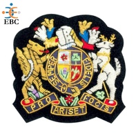 Insignias Bordadas de Fieltro No Tejido 3D Ecológicas Sin Níquel, Cortadas a Medida, para Coser, con Bandera Nacional, Venta al por Mayor, OEM