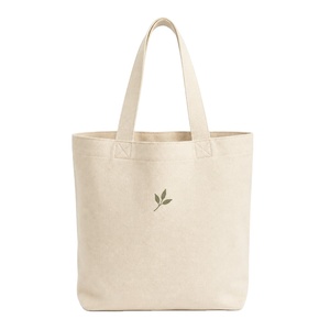 Sac fourre-tout en toile de coton biologique, écru naturel, de qualité supérieure, lourd, écologique, réutilisable, pour les courses, personnalisable - Product Image 1