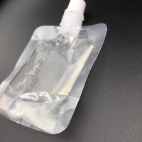 Sachet d'emballage personnalisé imprimé de 200 ml et 500 ml pour aliments pour bébés, boissons, jus, eau, purée de fruits, liquides, avec bec verseur