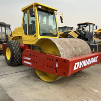 Compacteur à double tambour Dynapac Ca602 Ca6500d d'occasion avec moteur et pompe, puissance 150KW, à Shanghai