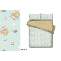 Tissu en coton 100% écologique, imprimé sur mesure, ours Dudu, pour vêtements de bébé, directement de l'usine