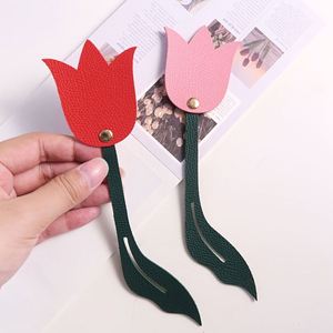 YY PU Leather Tulip <b>Bag</b> Stylish Pink <b>Charm</b> Handmade <b>Bag</b> <b>Charm</b> Cheap Beautiful Mother Day Gift for Her - Product Image 1